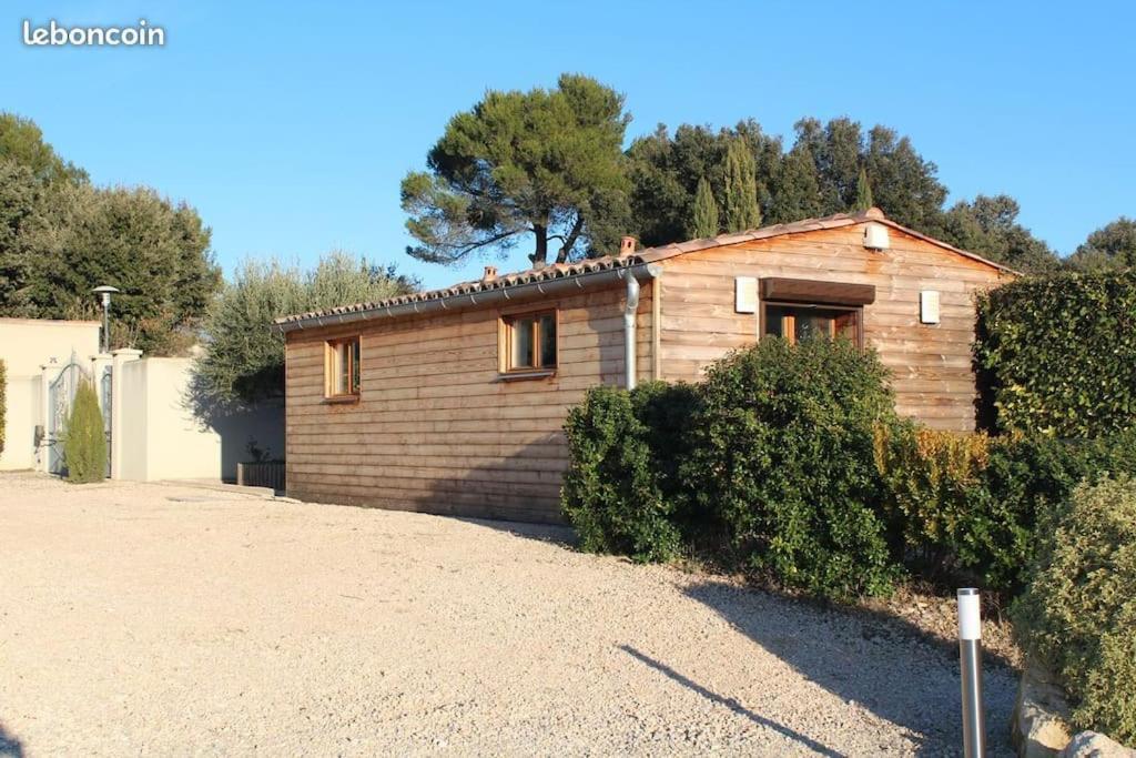 Chalet De Charme Climatise Sur La Route Du Ventoux Carpentras Exterior foto